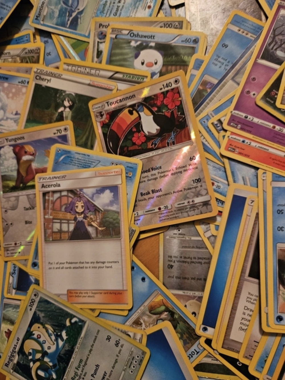 60 Random 1995-2022 Pokemon Cards